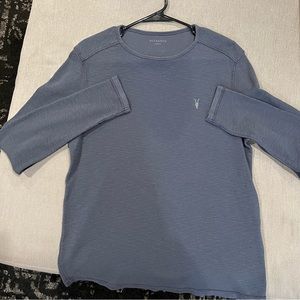 All Saints waffle knit long sleeve